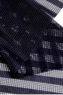 FQ-TZS thick striped lace mesh fabric hollow 