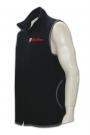 V095  Custom-Made Black Vest jacket Order Group Activities  Vest Jacket 