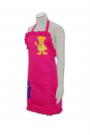 AP020 Tailor-made Aprons for Kids Full Length Pink Ruffle Apron