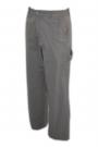 H104  teamwear grey pants 