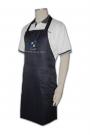 AP039 How to Find Black Apron with Customised Logo Waterproof Full Length Polyester Aprons Halter Neck Strap and Waist Ties