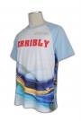 T257 sublimation printing on shirts