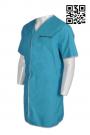 NU034 Personalized Healthcare Uniforms Unisex Short Sleeve Tunic in Dark Turquoise