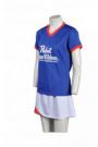 BG019 Customize Beer Girls Outfit Short Sleeve V-neck Top with Skirt