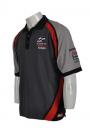 DS031 Personalised Darts Shirts Unisex Teamwear with Contrast Collar and Sleeve Trim