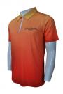 P770 Customize Orange Polo Shirt