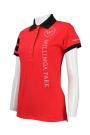P808 Produce Red and Black Polo Shirt