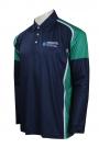 P829 Polo Long Sleeve Shirt For Men Manufacturer