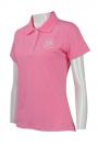P839 Pink Polo Shirt Simple Design Singapore