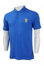 P992 Customize Blue Polo Shirt Design For Men