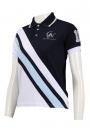 P1016 Women Polo Shirt Outline Design SG