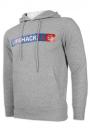Z452 Sport Printed Grey Hoodies With Front Pocket