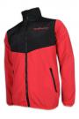 J856 Nutrition Red And Black Stitching Jacket