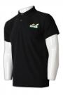 P1134 Black Polo-Shirt Custom order Design