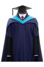 DA397 School of Public Management Master's Graduation Uniform NUS University Graduation Uniform Blue 