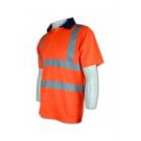 D109 orange short sleeve uniform