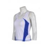 VT108 Womens White Vest Tops