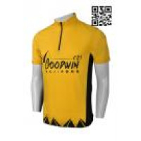 B138 OEM Yellow Road Cycling Apparel Mountain Bike Jersey Shirts