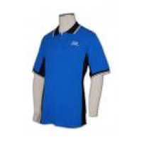 P253 Blue Polo Shirt Men Vector Singapore