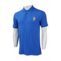P992 Customize Blue Polo Shirt Design For Men