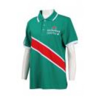P1014 Green Polo Shirt For Girls Uniform Singapore