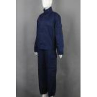IG-BD-CN-097 Where to Find Long Sleeve Suit Industrial Uniform 2 Piece Dark Blue Workwear Protective Tops and Pants