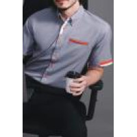 Oren 65% Polyester 35% Viscose F126 Custom Uniform Shirt