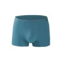 Antibacterial Seamless Silk Boxers For Men With 3D Crotch And
