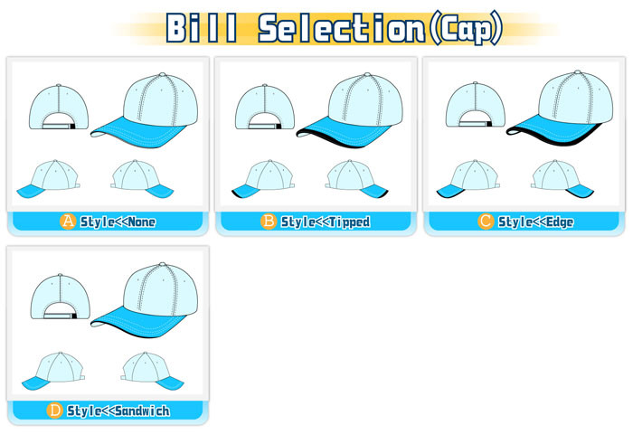 Design options-Bill selection-Cap