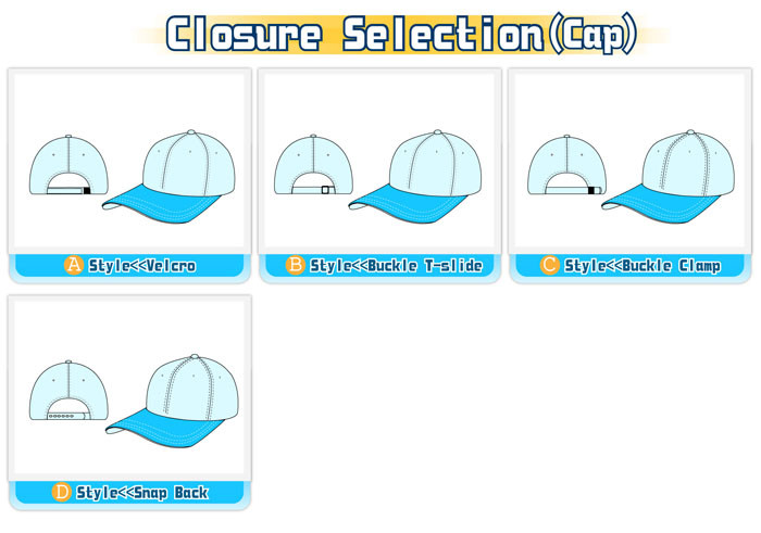 Design options-Closure selection-Cap
