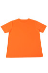 T1035 Manufacturing Men's Short Sleeve Tee Shirt Customised Orange Round Neck T-Shirt 