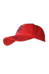 HA321 Custom Embroidered Baseball Caps Red Dutch Cap