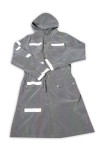 D343 Customized Waterproof and Windproof Raincoat Rain Jacket