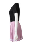 CH207 Order Bust Cheerleading Skirt Design Pleated Skirt Invisible Zipper Pink Purple Cheerleading Pleated Skirt Center Double White Room