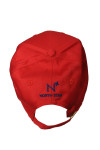 HA321 Custom Embroidered Baseball Caps Red Dutch Cap