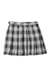 CH211 Custom-Made Black And White Striped Plaid Pleated Skirt Order Half-Length Pleated Skirt Cheerleading Factory Australian School Uniform