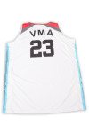 WTV179 Personalised Soccer Jerseys with Contrast V-neck White Sleeveless Football Teamwear with Team Logo, Name and Number 