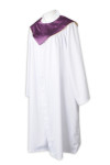 CHR020 Design a White Hymn Church Robe Choir Cassock Chorister Robes Gospel Choir Robes