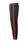 U366 Personalised Design Slim Fit Sports Trousers Pull-on Pants with Side Stripe