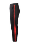 U367 Customised Design Wide Leg Track Pants with Mixed Colours Side Stripes Details
