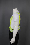 iG-BD-CN-109 Adjustable Velcro Seat Belt Industrial Uniform Yellow Reflective Vest 