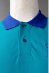 P1282 Online Order Embroidery Logo Contrast Collar Singapore  Polo-Shirt