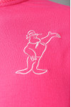 P1285 Manufactured Rubber Band Shirt Bottom Pink Singapore Polo shirt