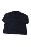 KI109 Customized Group Dark Blue Side Button Chef Uniform