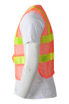 D331 Professional Customized Road Administration Site Worker Safety Reflective Vest Neon Safety Vest