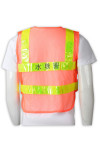 D331 Professional Customized Road Administration Site Worker Safety Reflective Vest Neon Safety Vest