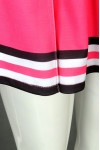 CH206 Custom Sleeveless Cheerleading Print LOGO Pleated Skirt 2 Piece Girl Cheerleader Outfit