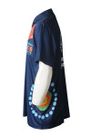 P1236 Custom-made Men's Short Sleeve Polo Shirt Royal Blue Sublimation Jersey 
