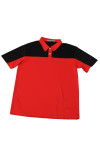 P1315 Manufacture 2 Buttons Short Sleeve Color Matching Polo-Shirt 