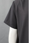 UN180 Manufacture Spa Club Black Solid Color Massage Elastic Waist Skirt / Dress or Pants/Trousers